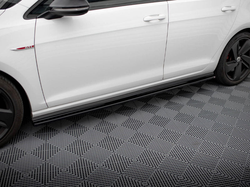 Maxton Design - Side Skirts Diffusers VW GOLF 7 Pre Facelift GTI (2013-2016)