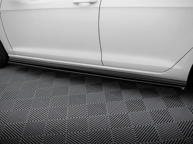 Maxton Design - Side Skirt Diffusers V.1 Volkswagen Golf GTI / GTD Mk7 / Mk7 Facelift (wide)