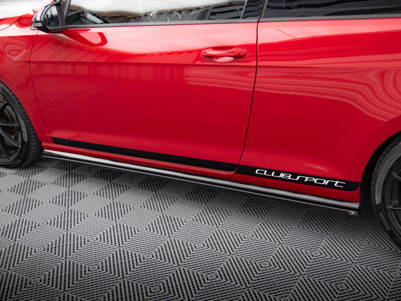 Maxton Design - Side Skirts Diffuser VW GOLF MK7 GTI Clubsport (2016-2017)