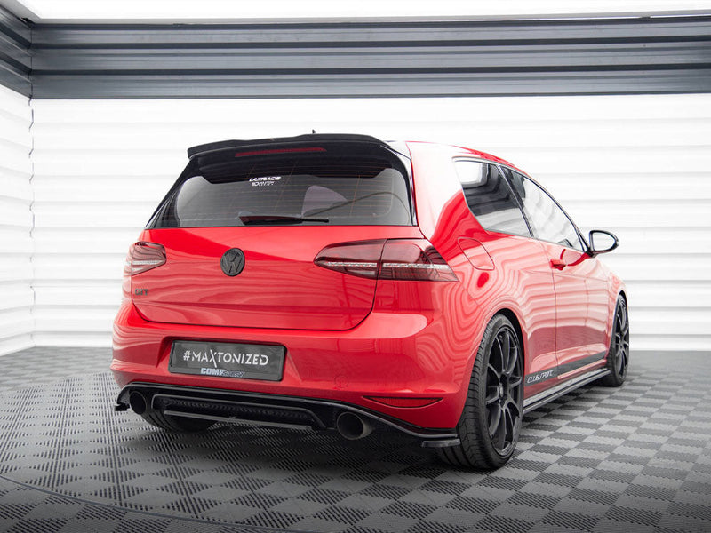 Maxton Design - Rear Side Splitters VW GOLF MK7 GTI Clubsport (2016-2017)