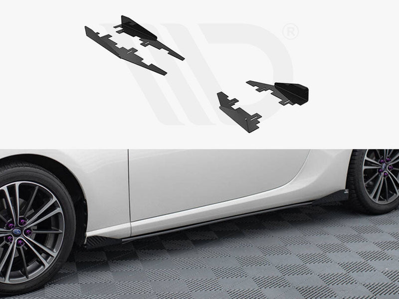 Maxton Design - Side Flaps Subaru BRZ Mk1 / Mk1 Facelift