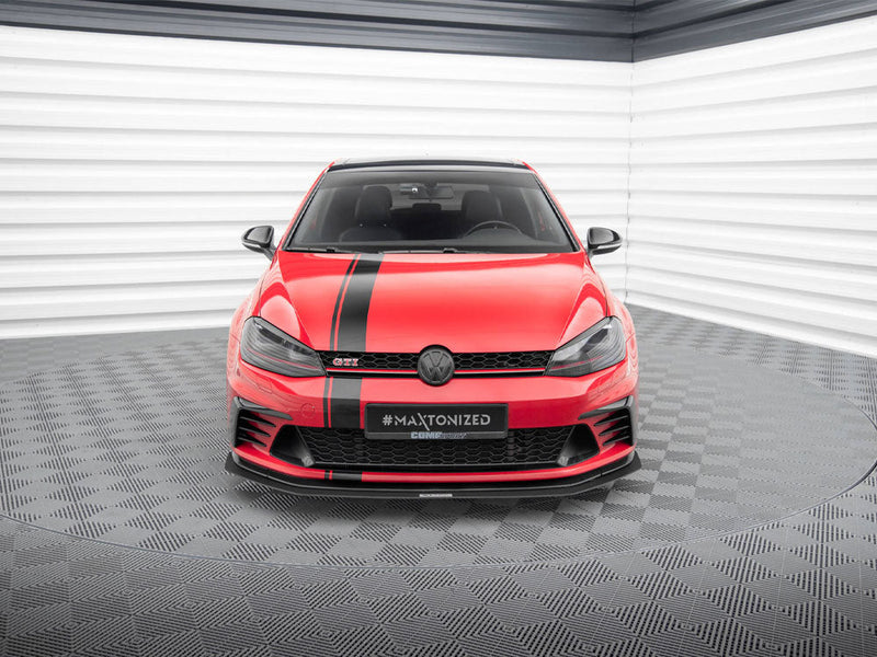 Maxton Design - Front Racing Splitter VW MK7 GTI Clubsport (2016-2017)