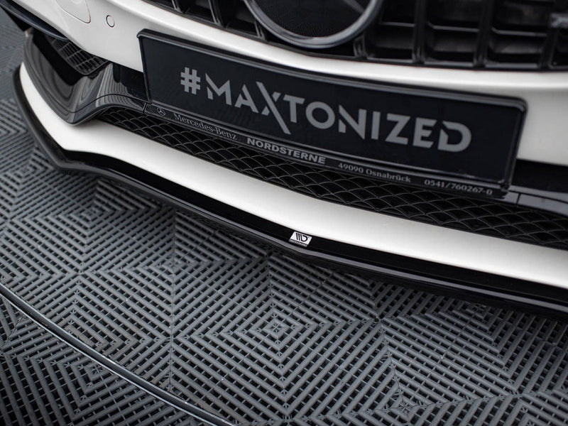 Maxton Design - Front Splitter V.1 Mercedes-AMG C63 Sedan / Estate W205 / S205