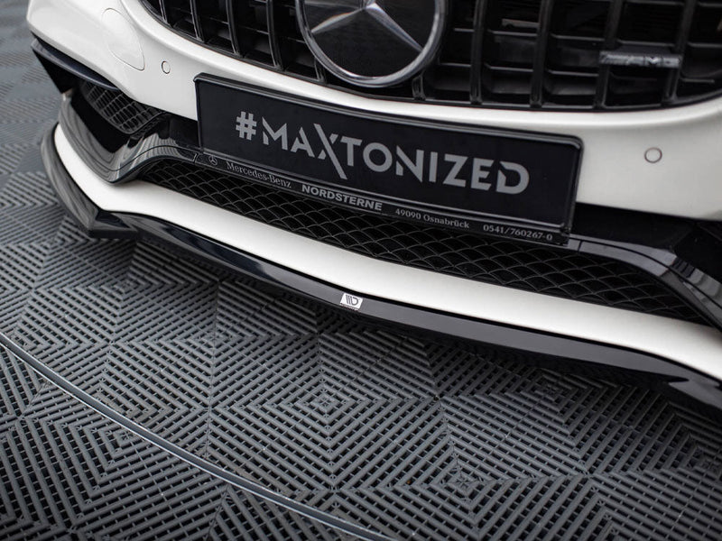 Maxton Design - Front Splitter V.3 Mercedes-AMG C63 Sedan / Estate W205 / S205