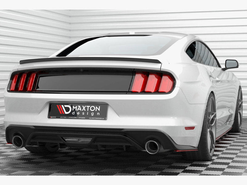 Maxton Design - Rear Side Splitters V.2 Ford Mustang Mk6 Facelift