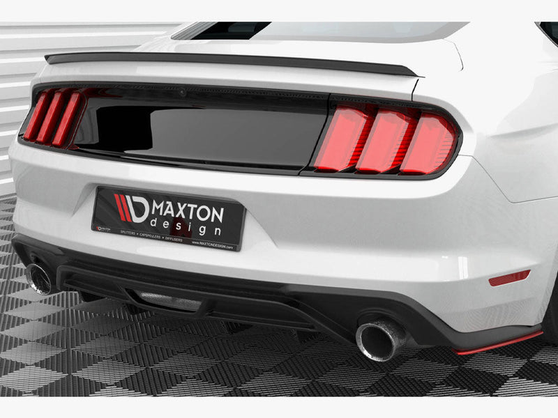 Maxton Design - Rear Side Splitters V.2 Ford Mustang Mk6 Facelift