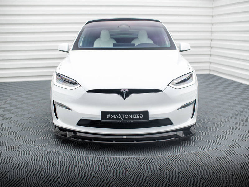 Maxton Design - FRONT SPLITTER V.1 TESLA MODEL X MK1 FACELIFT