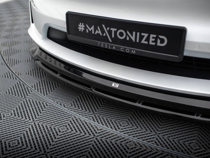Maxton Design - FRONT SPLITTER V.1 TESLA MODEL X MK1 FACELIFT