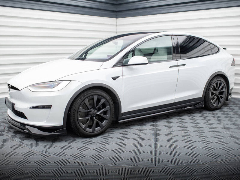Maxton Design - SIDE SKIRTS DIFFUSERS TESLA MODEL X MK1 FACELIFT