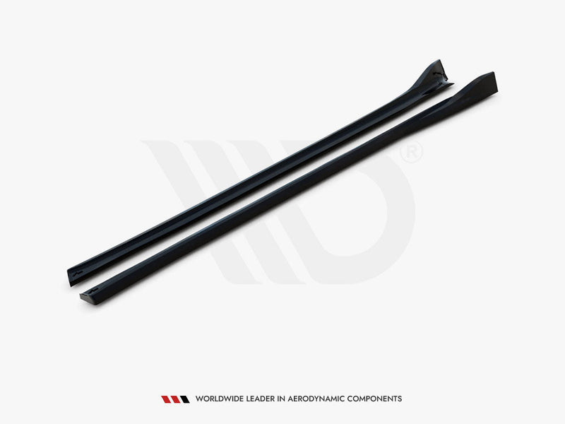 Maxton Design - SIDE SKIRTS DIFFUSERS TESLA MODEL X MK1 FACELIFT
