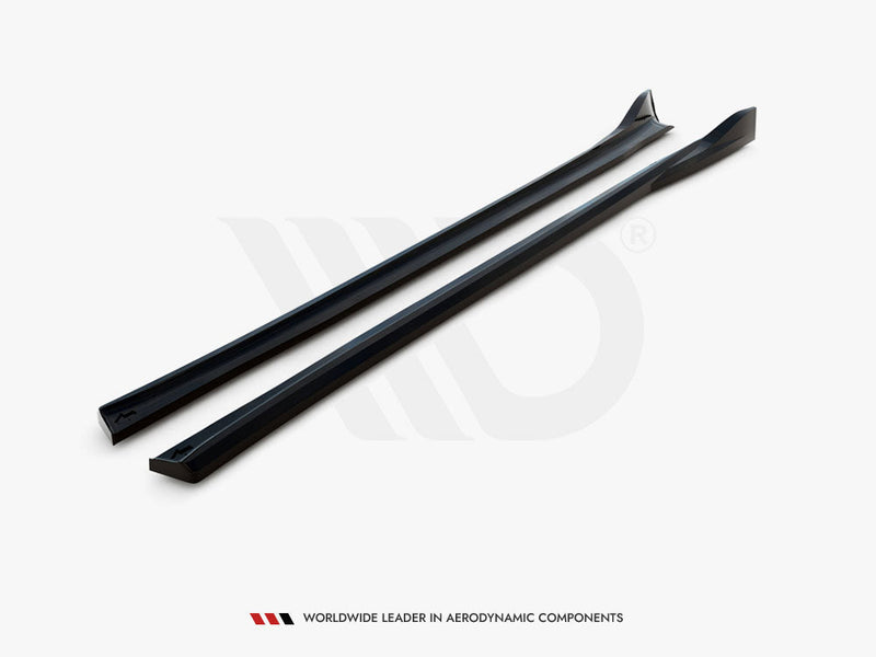 Maxton Design - SIDE SKIRTS DIFFUSERS TESLA MODEL X MK1 FACELIFT