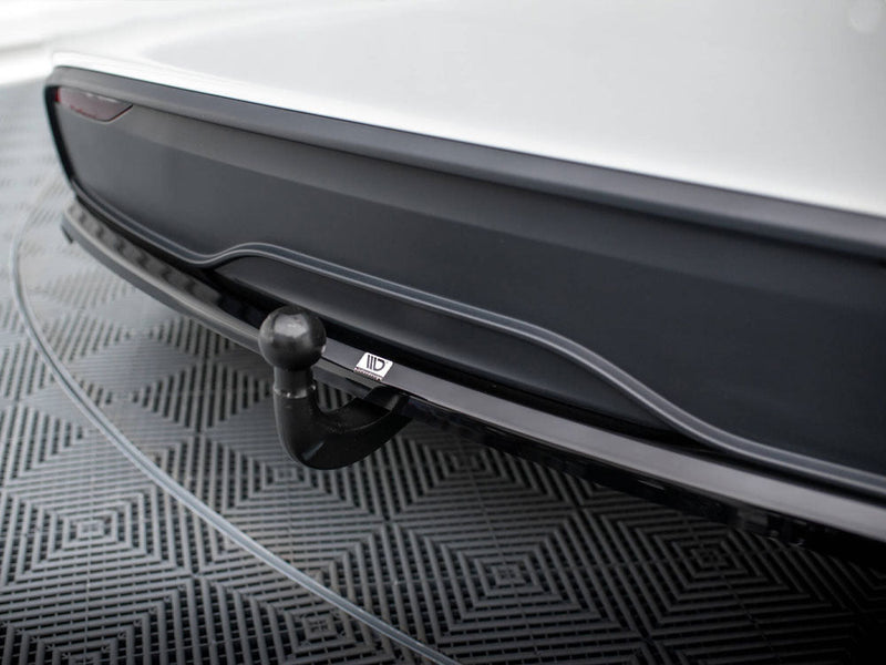 Maxton Design - CENTRAL REAR SPLITTER (VERTICAL BARS) TESLA MODEL X MK1 FACELIFT