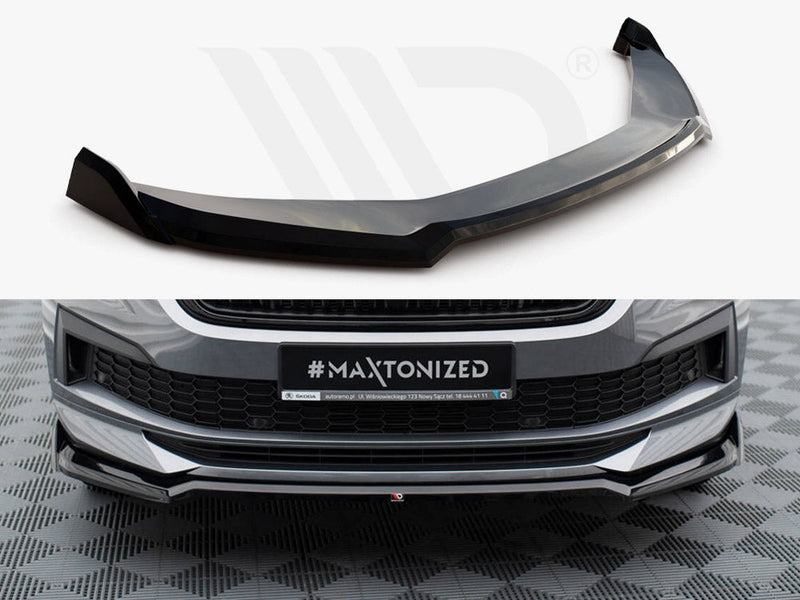 Maxton Design - FRONT SPLITTER V.2 SKODA KODIAQ SPORTLINE MK1 FACELIFT