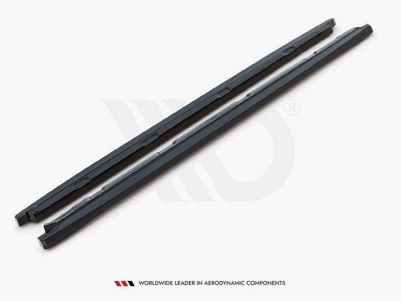 Maxton Design - SIDE SKIRTS DIFFUSERS SKODA KODIAQ SPORTLINE MK1 FACELIFT