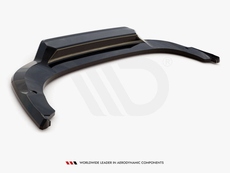 Maxton Design - CENTRAL REAR SPLITTER (VERTICAL BARS) SKODA KODIAQ SPORTLINE MK1 FACELIFT