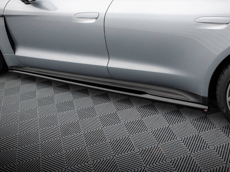 Maxton Design - SIDE SKIRTS DIFFUSERS PORSCHE TAYCAN / TAYCAN 4 / TAYCAN 4S / TAYCAN GTS MK1