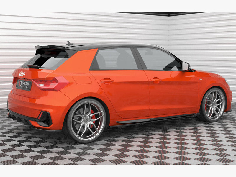 Maxton Design - REAR SIDE SPLITTERS V.2 AUDI A1 S-LINE GB