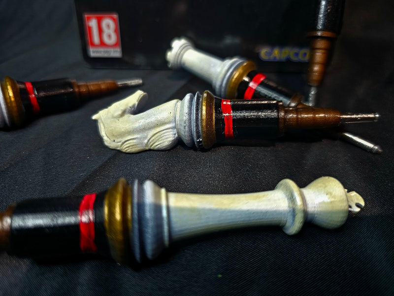 Resident Evil 2 Plugs All 6 included! 1:1 Prop Replica