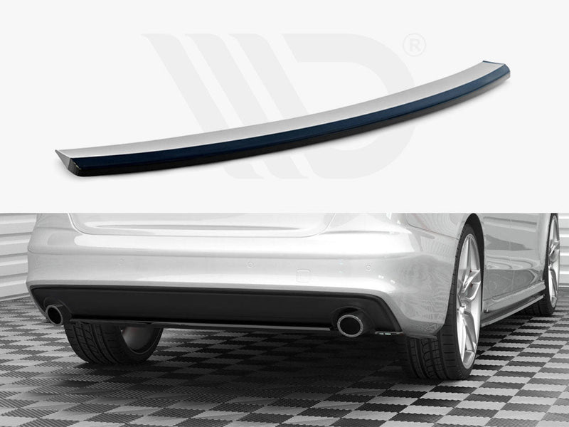 Maxton Design - CENTRAL REAR SPLITTER AUDI A4 S-LINE B8 FACELIFT