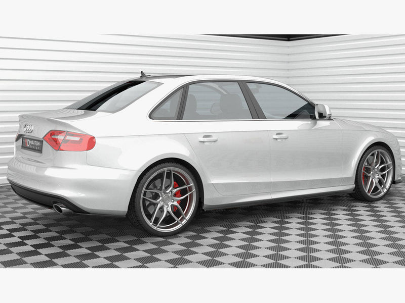Maxton Design - CENTRAL REAR SPLITTER AUDI A4 S-LINE B8 FACELIFT