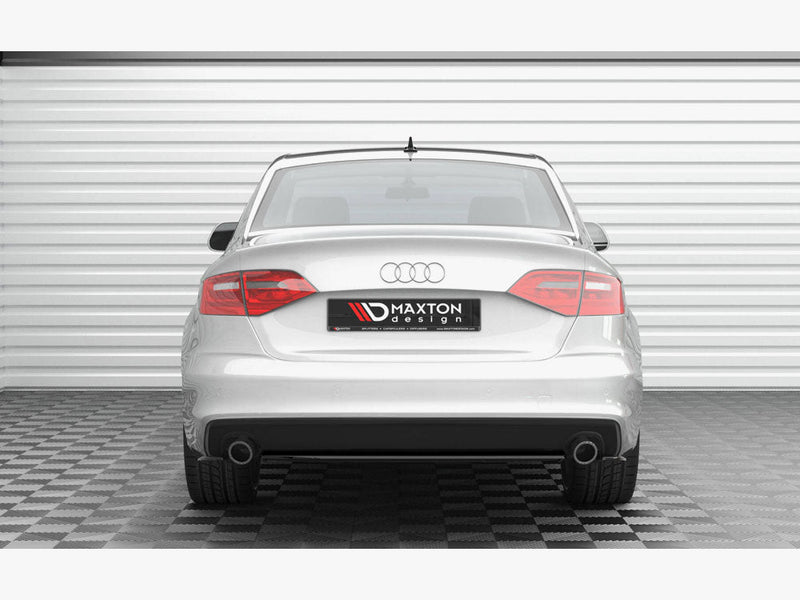 Maxton Design - CENTRAL REAR SPLITTER AUDI A4 S-LINE B8 FACELIFT