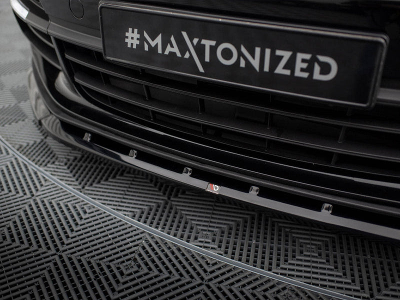 Maxton Design - FRONT SPLITTER V.1 PORSCHE PANAMERA E-HYBRID 971