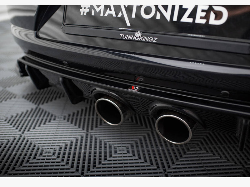 Maxton Design - REAR VALANCE V.2 VOLKSWAGEN SCIROCCO MK3 (R32 EXHAUST)