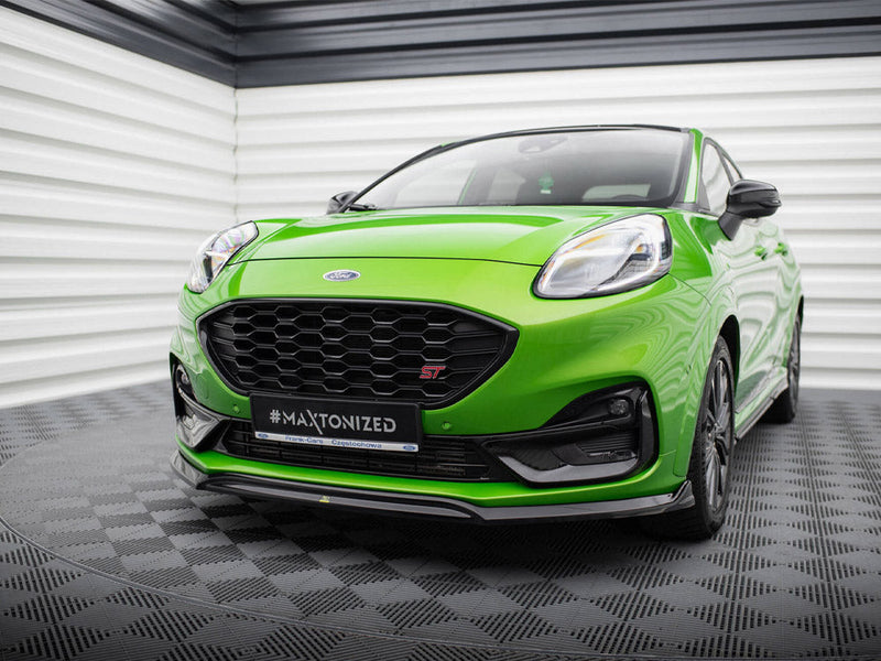 Maxton Design - FRONT SPLITTER V.2 FORD PUMA ST / ST-LINE MK1