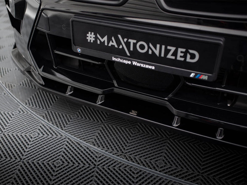 Maxton Design - FRONT SPLITTER V.2 BMW X5 M F95 FACELIFT