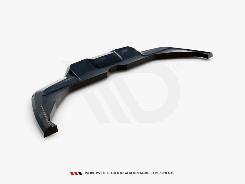 Maxton Design - CENTRAL REAR SPLITTER (VERTICAL BARS) PEUGEOT 3008 GT-LINE MK2 FACELIFT