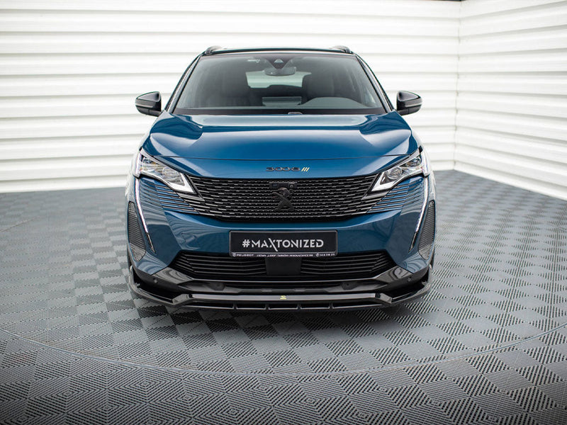 Maxton Design - FRONT SPLITTER PEUGEOT 3008 GT-LINE MK2 FACELIFT
