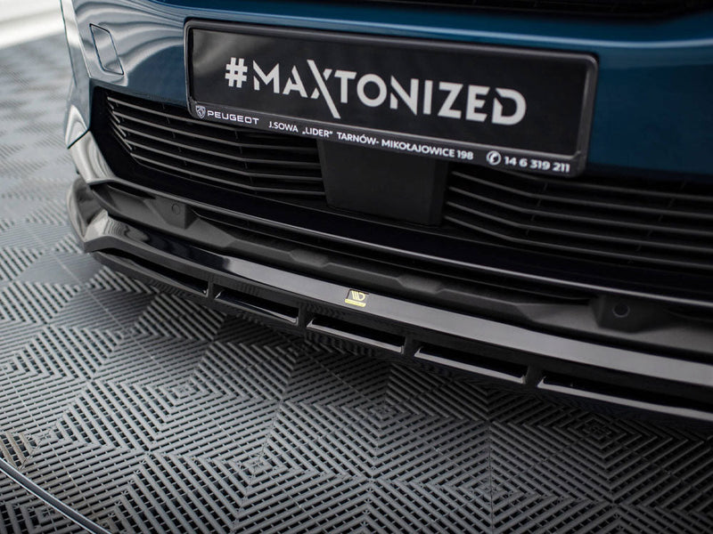 Maxton Design - FRONT SPLITTER PEUGEOT 3008 GT-LINE MK2 FACELIFT
