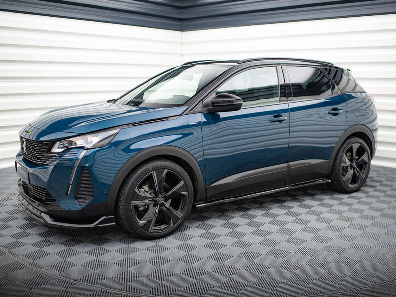 Maxton Design - SIDE SKIRTS DIFFUSERS PEUGEOT 3008 GT-LINE MK2 FACELIFT