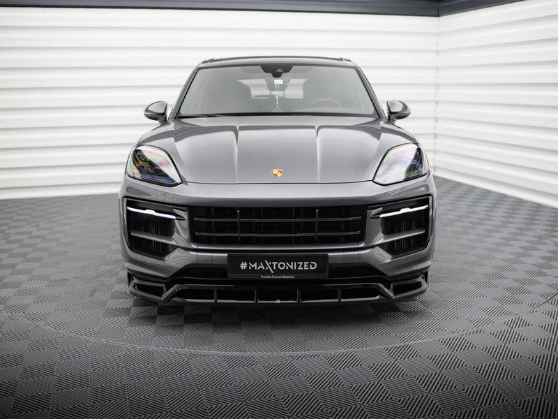 Maxton Design - Front Splitter Porsche Cayenne Cayenne SUV / Coupe Mk3 Facelift
