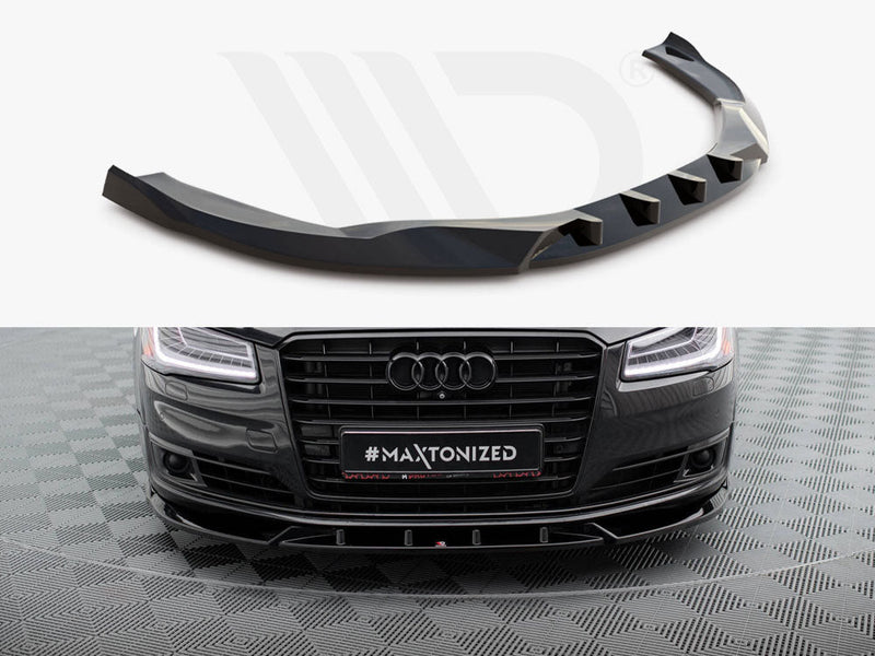 Maxton Design - FRONT SPLITTER AUDI A8 D4 FACELIFT