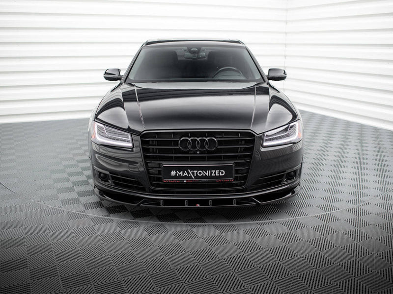 Maxton Design - FRONT SPLITTER AUDI A8 D4 FACELIFT