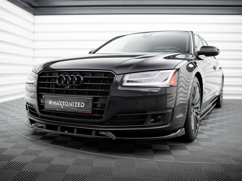 Maxton Design - FRONT SPLITTER AUDI A8 D4 FACELIFT