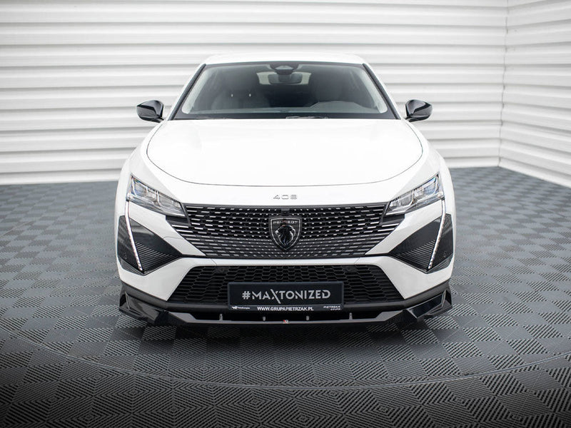 Maxton Design - FRONT SPLITTER PEUGEOT 408 MK1