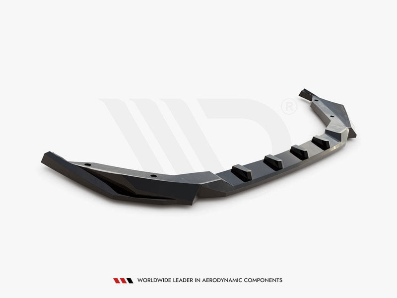 Maxton Design - FRONT SPLITTER PEUGEOT 408 MK1