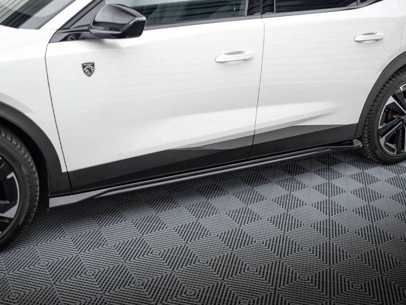 Maxton Design - SIDE SKIRTS DIFFUSERS PEUGEOT 408 MK1