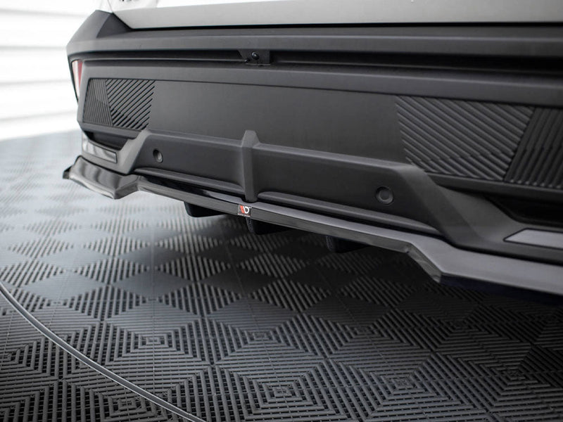 Maxton Design - CENTRAL REAR SPLITTER (VERTICAL BARS) PEUGEOT 408 MK1