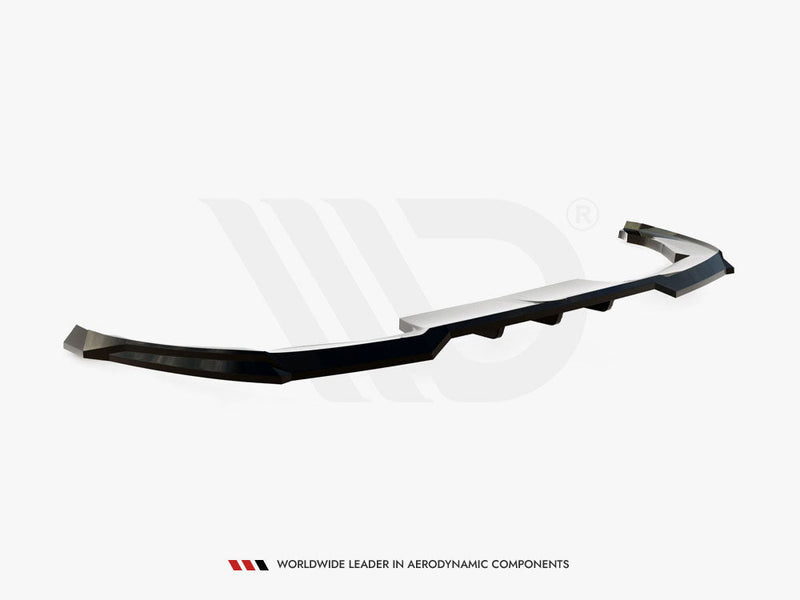 Maxton Design - CENTRAL REAR SPLITTER (VERTICAL BARS) PEUGEOT 408 MK1