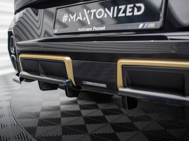 Maxton Design - Central Rear Splitter (Vertical Bars) BMW XM G09