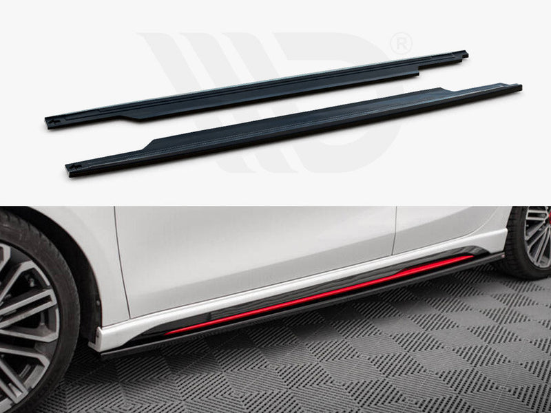 Maxton Design - SIDE SKIRTS DIFFUSERS KIA CEED GT MK3