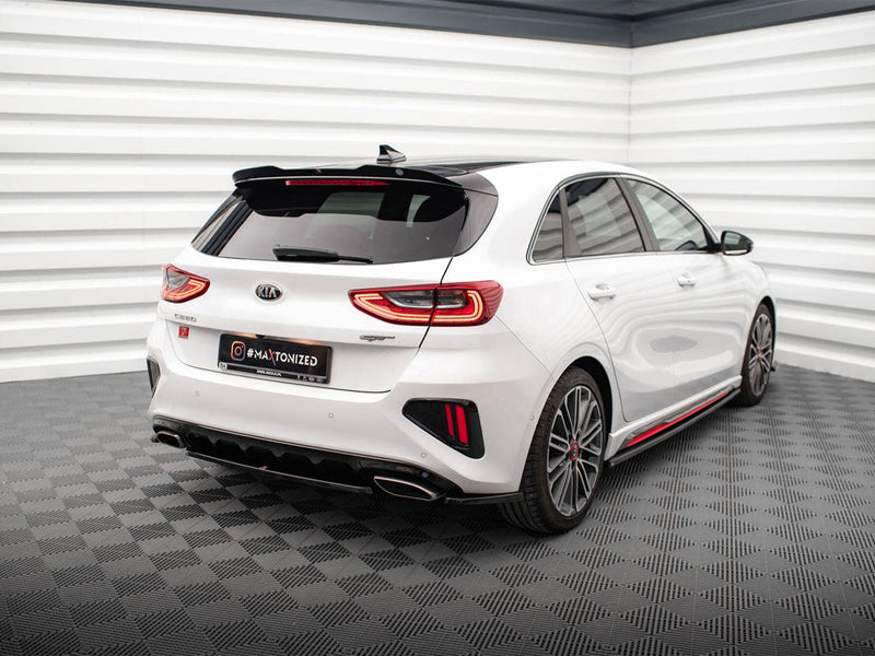 Maxton Design - CENTRAL REAR SPLITTER KIA CEED GT MK3