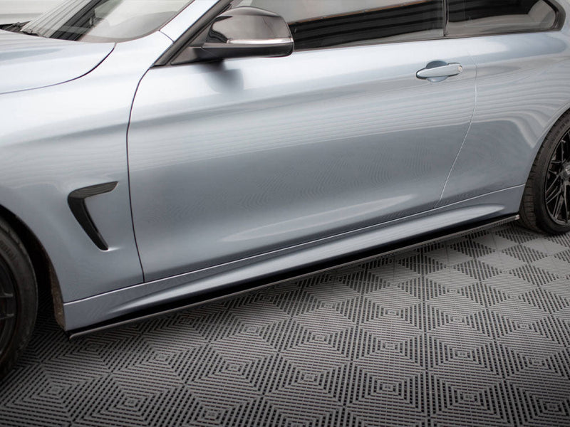 Maxton Design - SIDE SKIRTS SPLITTERS BMW 4 F32 M-SPORT (2013-2016)
