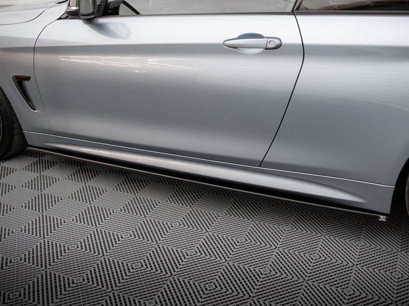 Maxton Design - SIDE SKIRTS SPLITTERS BMW 4 F32 M-SPORT (2013-2016)