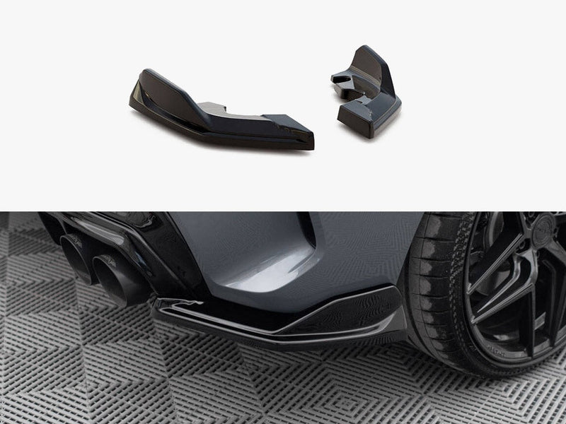 Maxton Design - Rear Side Splitters V.4 BMW 1 M-Pack / M135i / 128ti F40