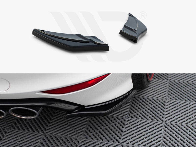 Maxton Design - REAR SIDE SPLITTERS V.2 VW GOLF 7 R