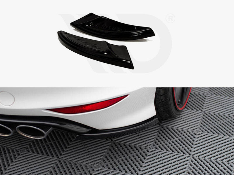 Maxton Design - REAR SIDE SPLITTERS V.1 VW GOLF 7 R / R-LINE